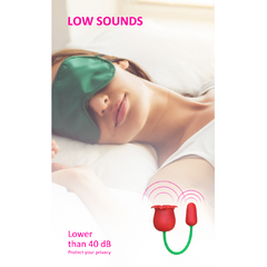 Rosie Bun - Rose-Inspired Clit & G-Spot Vibrator – 10 Suction & Thrusting Settings
