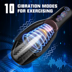 SnuggleBun 10-Mode Vibrating & Licking Male Stroker – 360° Wrap for Intense Stimulation