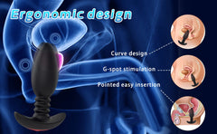 Bunny Pulse Remote-Controlled Vibrating Anal Plug – 10 Powerful Modes, Waterproof & Rechargeable for Ultimate Pleasure