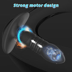 Bunny Tail - Premium Anal Plug for Men & Women – Prostate Massage, G-Spot Stimulation, 10 Modes