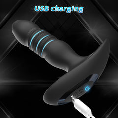 Bunny Tail - Premium Anal Plug for Men & Women – Prostate Massage, G-Spot Stimulation, 10 Modes